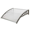 Hommoo 40"x 40" Polycarbonate Window Door Awning by DailySale