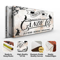 Honey Bunny Candy Company Sign by Tailored Canvases