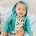 hoodie | vintage aqua by Finn + Emma