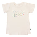 graphic tee | don't worry be hoppy by Finn + Emma