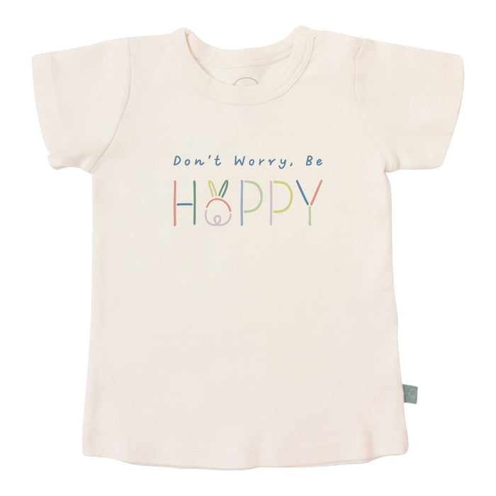 graphic tee | don't worry be hoppy by Finn + Emma