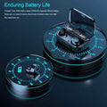 Hornorm Bluetooth 5.1 Earphones Auto Pairing Bluetooth Headphones by DailySale