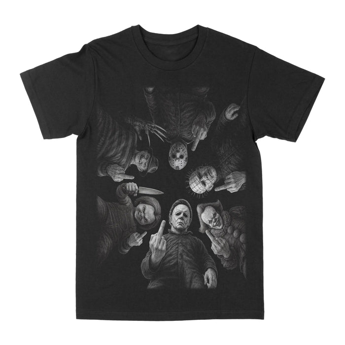 Horror Gang "Flipping It" Graphic Tee by Obsessed with graphic tees