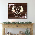 Horse Couple Sign II by Tailored Canvases