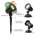 Hot Outdoor Indoor Waterproof Green & Red Laser Projector Light by DailySale