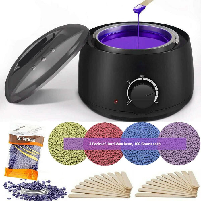 Hot Wax Warmer Hair Removal Depilatory Waxing Kit by DailySale