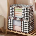 Houndstooth Large Storage Bag by DailySale