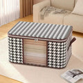 Houndstooth Large Storage Bag by DailySale