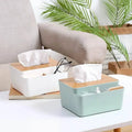 Household Simple Wood Grain Paper Box by DailySale