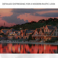 Houses Philadelphia Boathouse Row Canvas Wall Art by Tailored Canvases