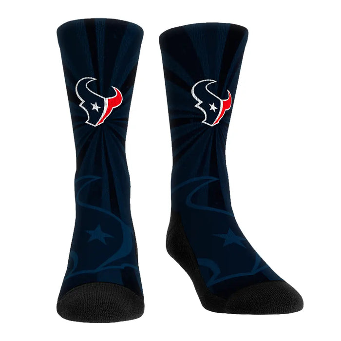 Houston Texans - Throwback Swirl by Rock 'Em Socks
