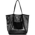 HOXIS Mesh Beach Tote Women's Shoulder Bag by DailySale