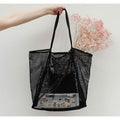 HOXIS Mesh Beach Tote Women's Shoulder Bag by DailySale