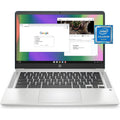 HP 14a-na0220nr, 14" HD Chromebook Intel Celeron N4120, 4GB RAM, 64GB eMMC (Refurbished) by DailySale