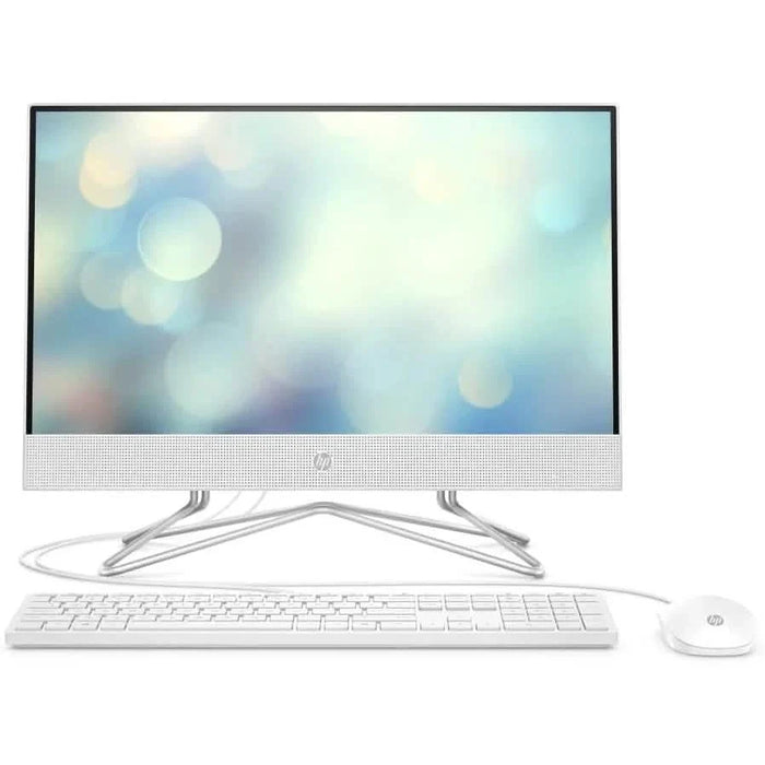 HP 22 FHD All-in-One Desktop AMD Athlon Silver (Refurbished) by DailySale