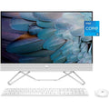 HP All-in-One Bundle PC, 23.8" FHD Touchscreen Display, Intel Core i5-1235U 8GB RAM 512GB SSD (Refurbished) by DailySale