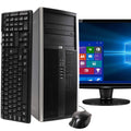 HP Compaq Elite 8100 Tower Computer PC with 22" Wide Screen Monitor (Refurbished) by DailySale