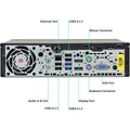 HP EliteDesk 800G1 Ultra Small Form Factor Computer PC (Refurbished) by DailySale