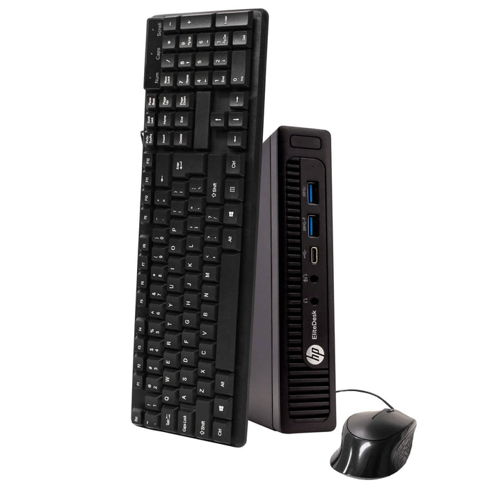 HP EliteDesk 800G14 Tiny Form Factor Computer PC - Windows 10 Professional 64 bit (Refurbished) by DailySale