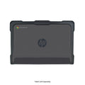 HP Fortis G1m 11” Chromebook/Chromebook 360 Case - Heavy-Duty Rugged Protection with Shock-Absorbing Corners | Raider Series by Zerodamage Sahara Case LLC