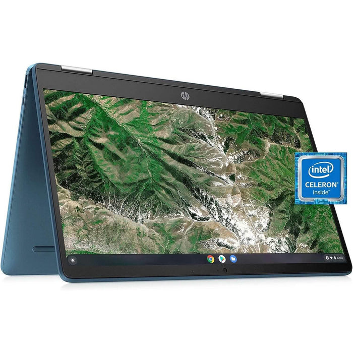 HP Laptop X360 14a Chromebook 14" HD Touchscreen (Refurbished) by DailySale