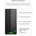 HP Pavilion Gaming PC AMD Ryzen 3 5300G Processor 8GB RAM 256GB SSD (Refurbished) by DailySale