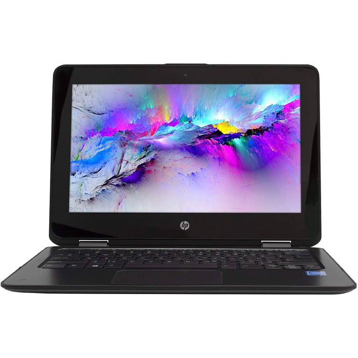 HP x360 11 G1 EE N4200 8GB 128GB SSD Touchscreen Convertible Chromebook (Refurbished) by DailySale