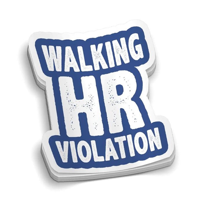 HR Violation Hard Hat Decal by Armed American Supply