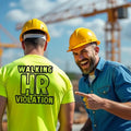 HR Violation - Long Sleeve Hi-Vis T-Shirt by Armed American Supply
