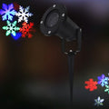 LED Christmas Moving Snowflake Lights Show Laser Projector by DailySale