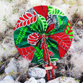 Hudah African Print Folding Hand Fan by Duma Mbili LLC