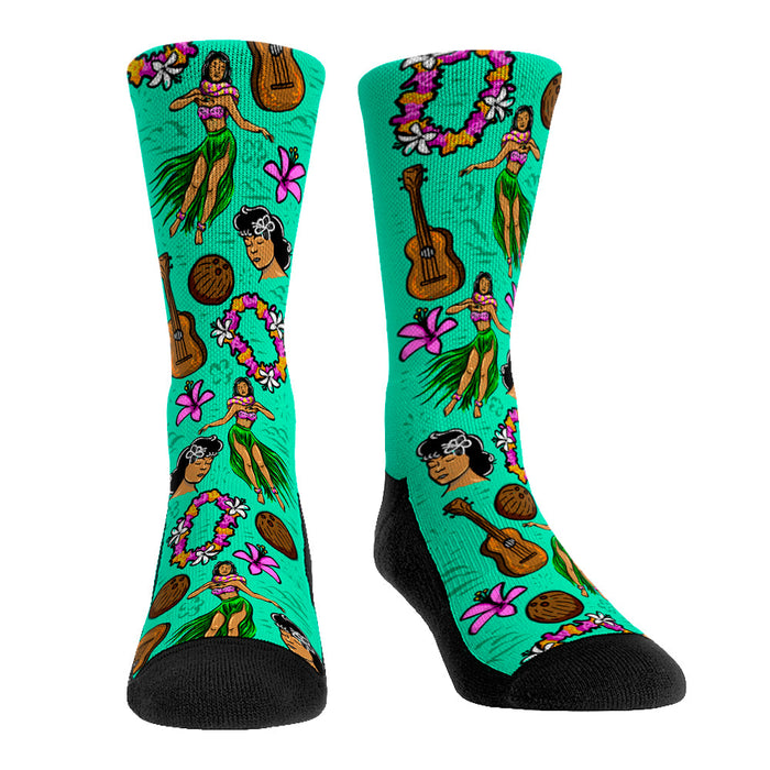 Hula Girl by Rock 'Em Socks