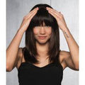 Human Hair Clip-In Bang - by Hairdo