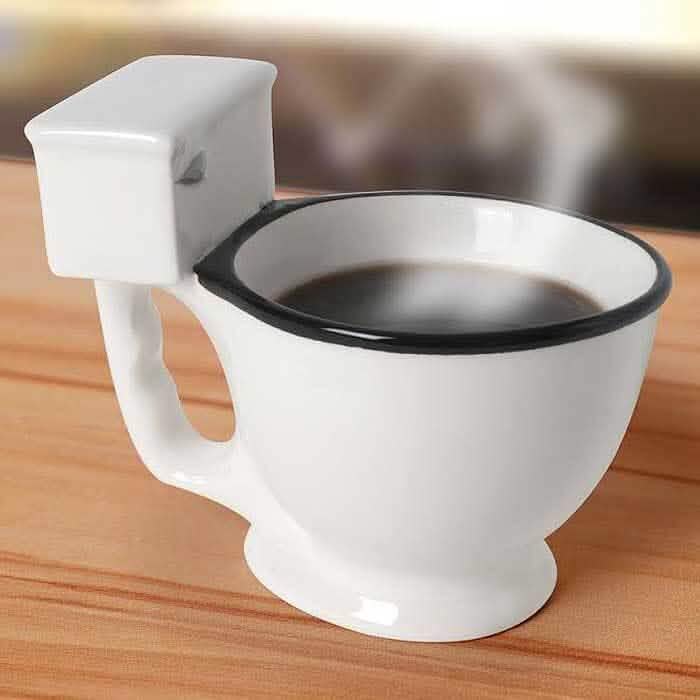 Humor Toilet Bowl Mug by DailySale