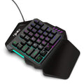 HXSJ J50 One-Handed Gaming Keyboard Mouse Combo by DailySale