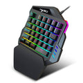 HXSJ J50 One-Handed Gaming Keyboard Mouse Combo by DailySale