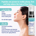 Hyaluronic Acid Face Serum with Collagen Peptides & 5% Niacinamide – Anti-Aging Serum for Fine Lines, Wrinkles & Firmness 1 oz by TriDerma MD