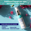Hyaluronic Acid Face Serum with Collagen Peptides & 5% Niacinamide – Anti-Aging Serum for Fine Lines, Wrinkles & Firmness 1 oz by TriDerma MD