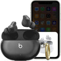 Hybrid Flex Case for Beats by Dr. Dre - Beats Studio Buds - Transparent Black by Zerodamage Sahara Case LLC