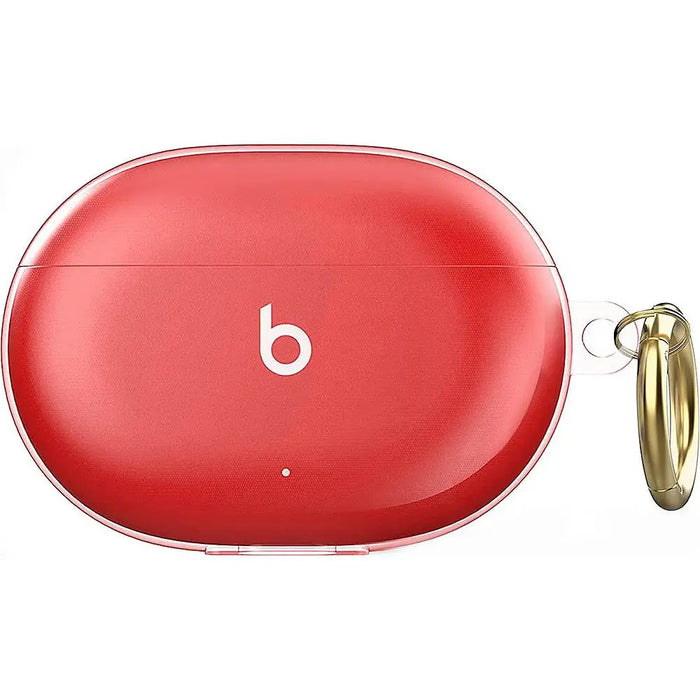 Hybrid Flex Case for Beats by Dr. Dre - Beats Studio Buds - Transparent Pink by Zerodamage Sahara Case LLC