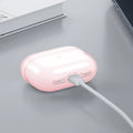 Hybrid-Flex Series Transparent Pink Case - Apple AirPods Pro 2 (2nd Generation) by Zerodamage Sahara Case LLC