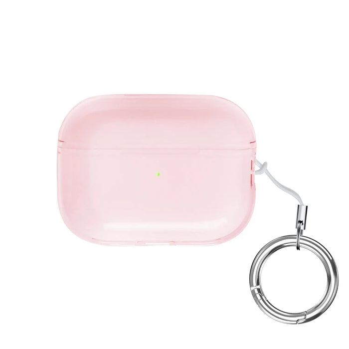 Hybrid-Flex Series Transparent Pink Case - Apple AirPods Pro 2 (2nd Generation) by Zerodamage Sahara Case LLC