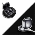 Hybrid Flex Shiny Charcoal - Samsung Galaxy Buds Live, Buds Pro, and Buds2 Pro by Zerodamage Sahara Case LLC