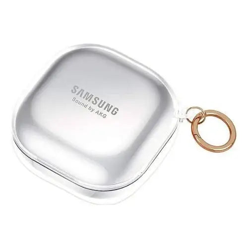 Hybrid Flex Shiny White Case - Samsung Galaxy Buds Live, Buds Pro, and Buds2 Pro by Zerodamage Sahara Case LLC