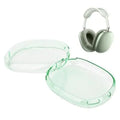 Hybrid-Flex Transparent Green Case - Apple AirPods Max by Zerodamage Sahara Case LLC