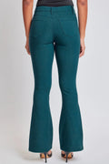Hyperstretch High Rise Flare - Blue Steele by Boutique 23