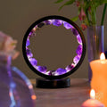 I Am At Peace - Spiritual Protection Amethyst Lamp by Conscious Items
