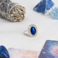 I Am Fearless: Dragon’s Eye Silver Ring of Protection by Conscious Items