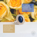I Am Fearless: Dragon’s Eye Silver Ring of Protection by Conscious Items