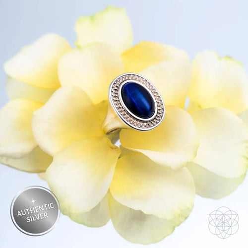 I Am Fearless: Dragon’s Eye Silver Ring of Protection by Conscious Items